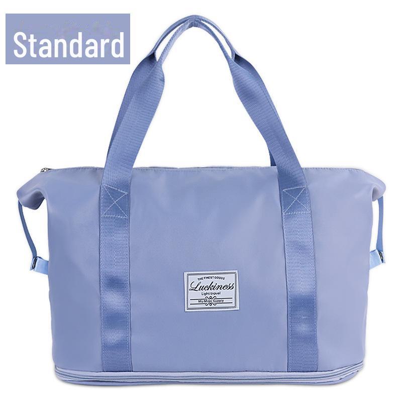 Geantă de călătorie din pânză Oxford de mare capacitate, cu separare între umed și uscat, pentru sport și fitness