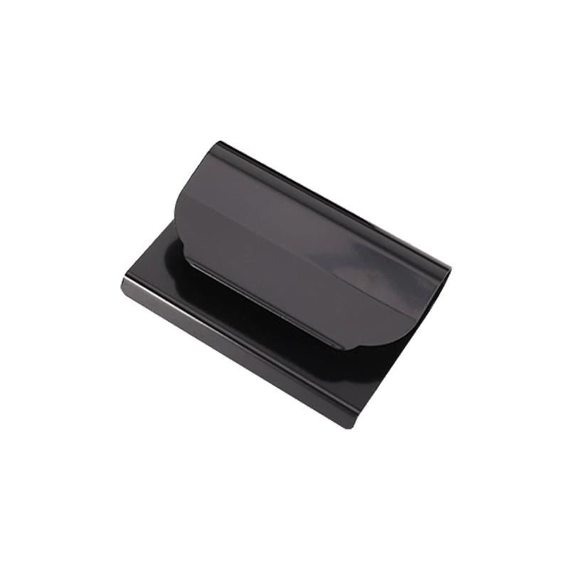 Aluminum Car Air Freshener Clip Holder Firmly Attaches To Sun Visors Easy Adjustment Without Scratch Design.