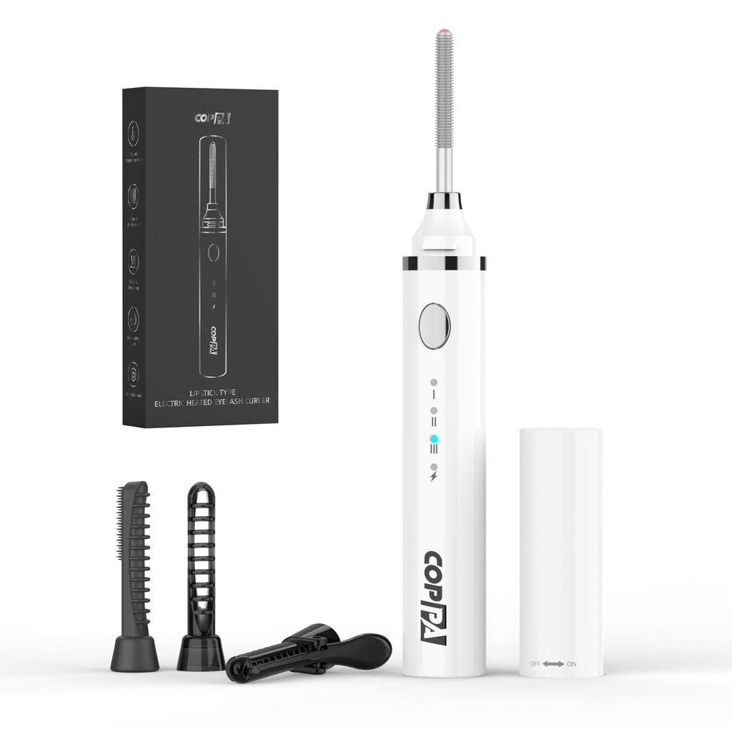 COPPA Hot Curler Edition Eyelash Curler with 3 3 Temperature Rapid Curls Eyelashes for Iron and Comb Hot Burn for Lower Single Double Face Lifting