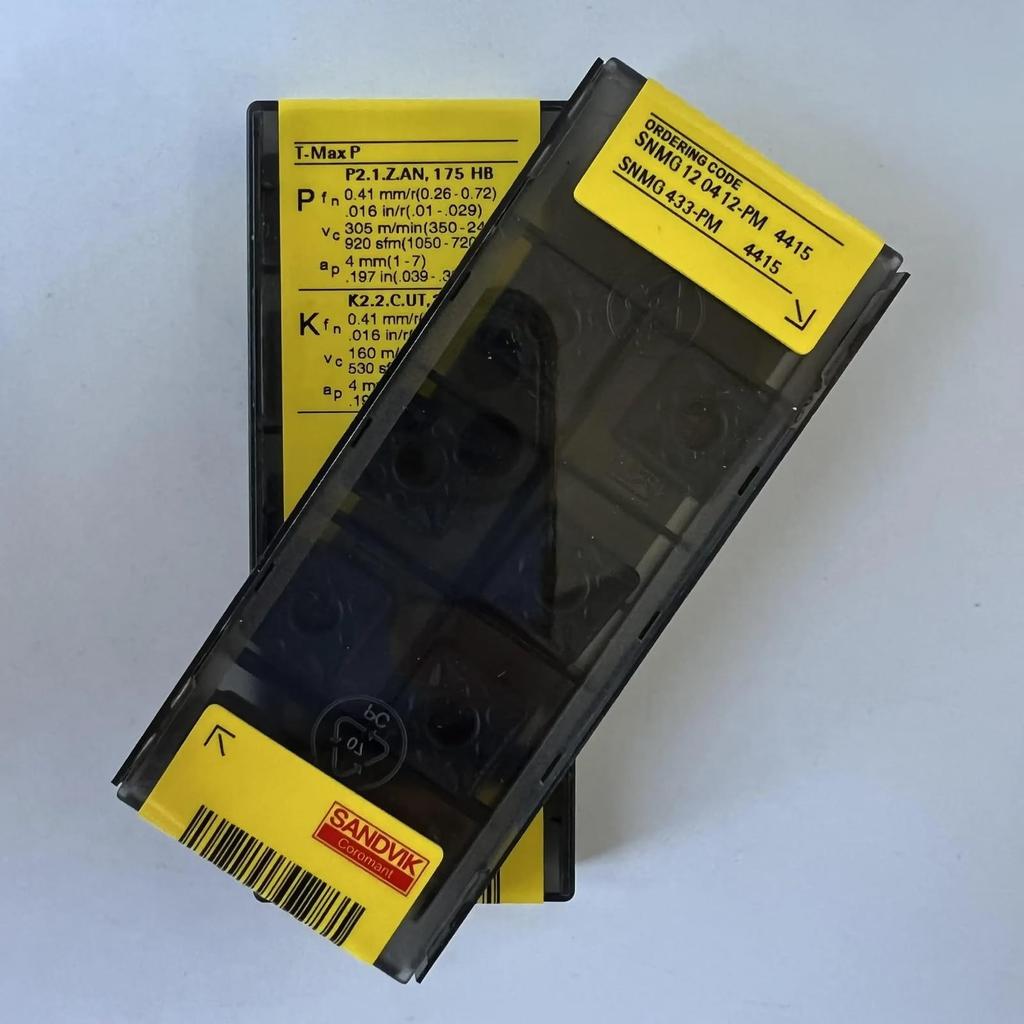 Original Sandvik / SNMG120412-PM 4415  / CNC lathe carbide blade 10 PCS