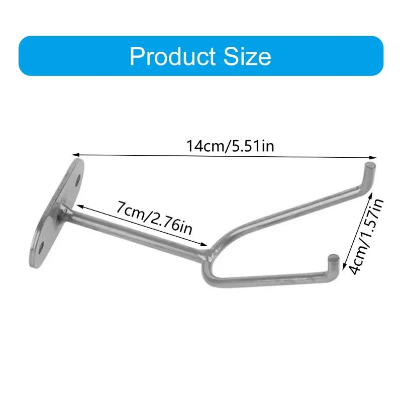 Heavy Duty Metal Sprayer Guns Bracket With Secure Cup Holder For Wall Or Workbench Mounting Sprayer Tool Rack