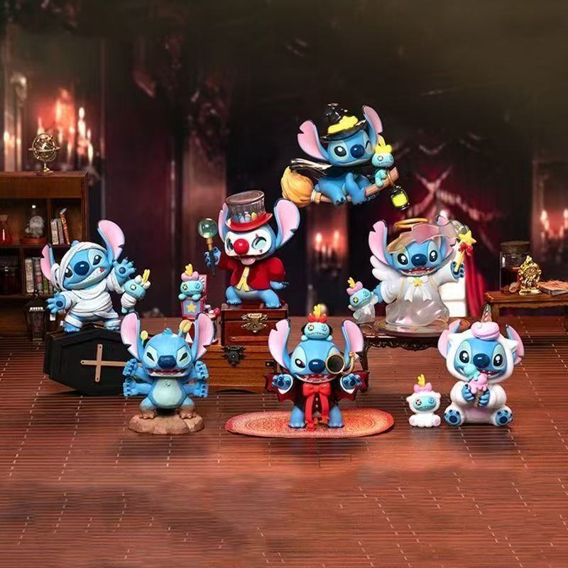 Lilo & Stitch Experiment 626 Tagebuch 2.0 Blind Box Figuren-Set - Außerirdischer Stitch Sammlerstück Action-Spielzeugfigur Schreibtischdekoration