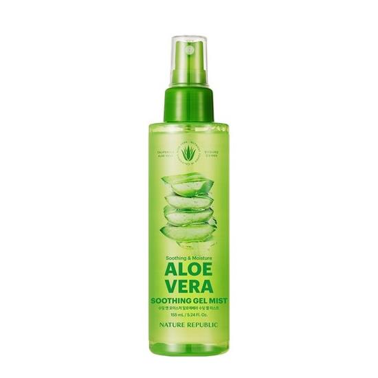 

Nature Republic Soothing & Moisture Aloe Vera 92% Soothing Gel Mist — 155ml