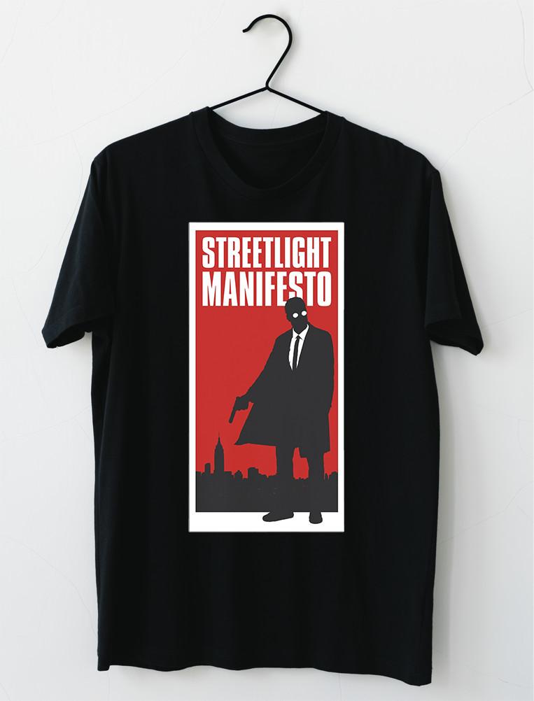 Streetlight Manifesto Mystery Man Skyline T-shirt M2XL M
