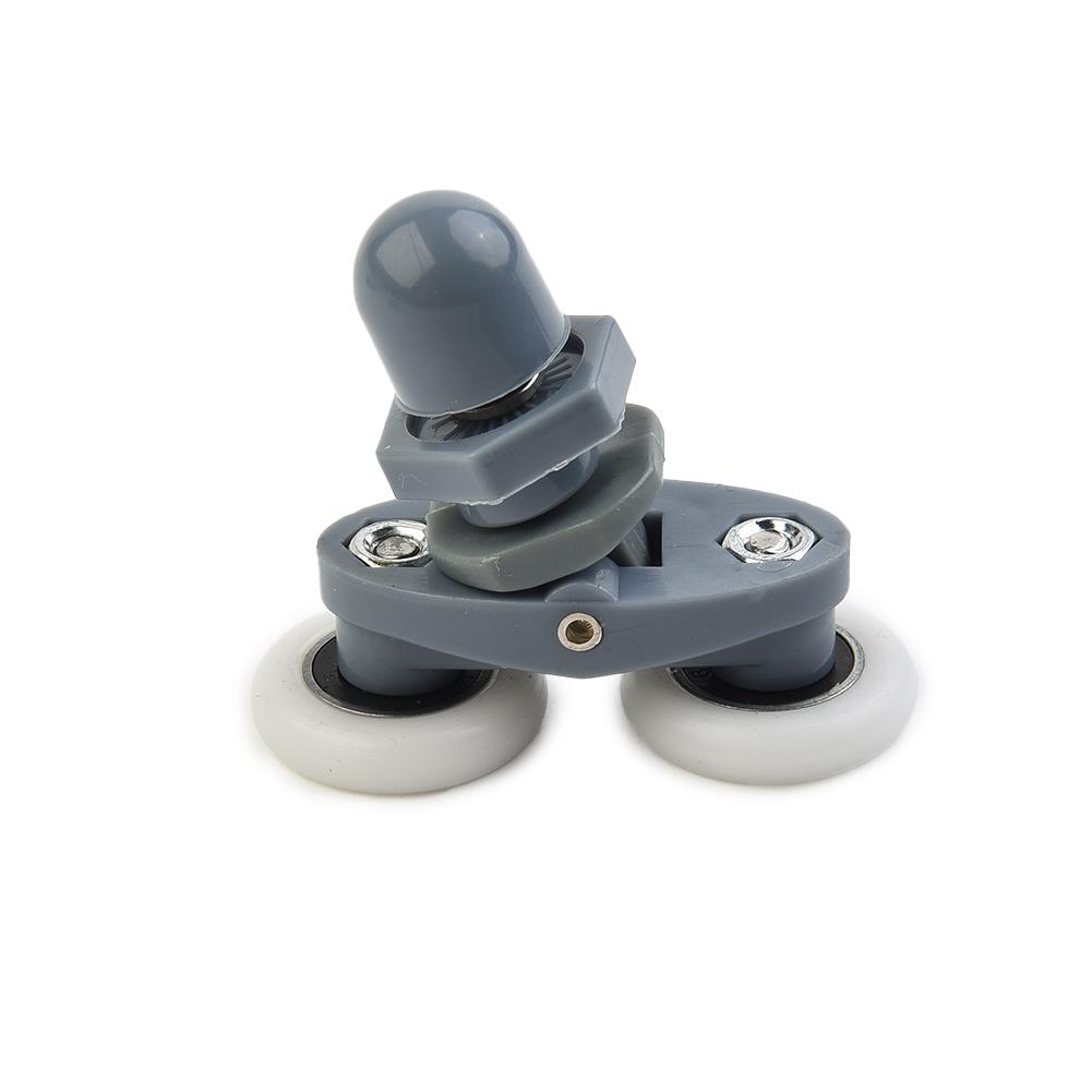 Newest Bath Rollers Wheels Shower Wheels Roller Runner Wheels Sliders 19/23/25/27mm Dia Shower Door Twin Bottom