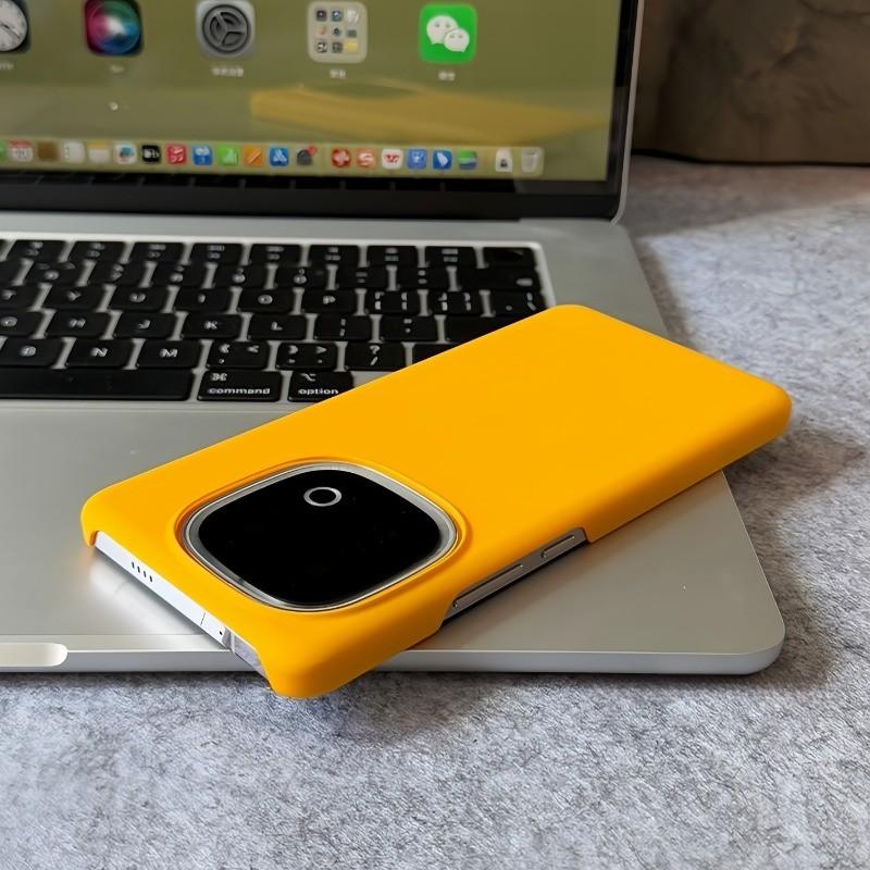 

Для VIVO IQOO 13/12/11 Neo 10/9 Pro Z10 Turbo Pro Z9 Turbo + Тонкий матовый чехол для телефона с микротекстурой IQOO Z9/Z9 Turbo/Z9 Turbo+ жёлтый