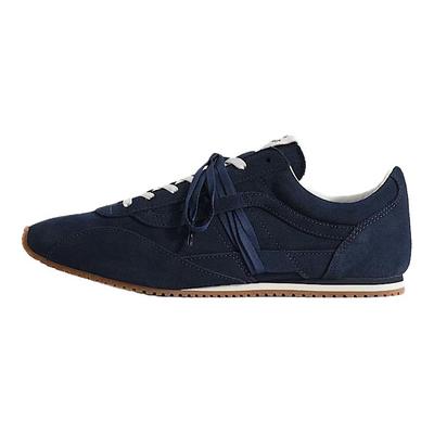 Zapatillas Premium Super Bajas Ajuste Cómodo Caña Baja Estilo de Vida Zapatos Casuales Zapatilla Unisex Azul Marino VN000Z06JDU