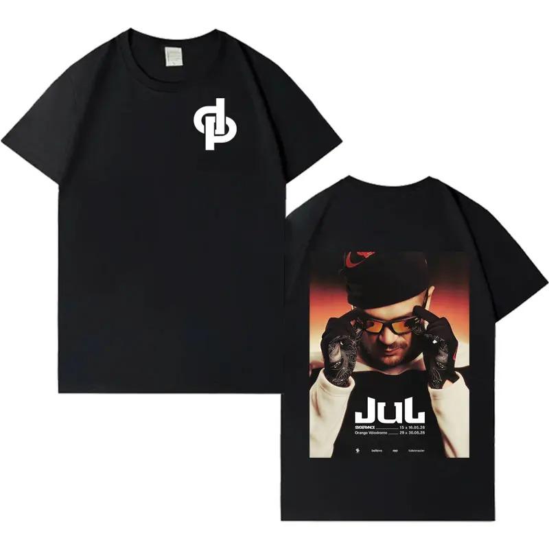 

Rapper Jul Fashion TShirt Unisex HipHop Casual Short Sleeve Cotton Loose Comfortable TShirt Teen Unisex Women And Men Tshirt 5XL різнокольоровий
