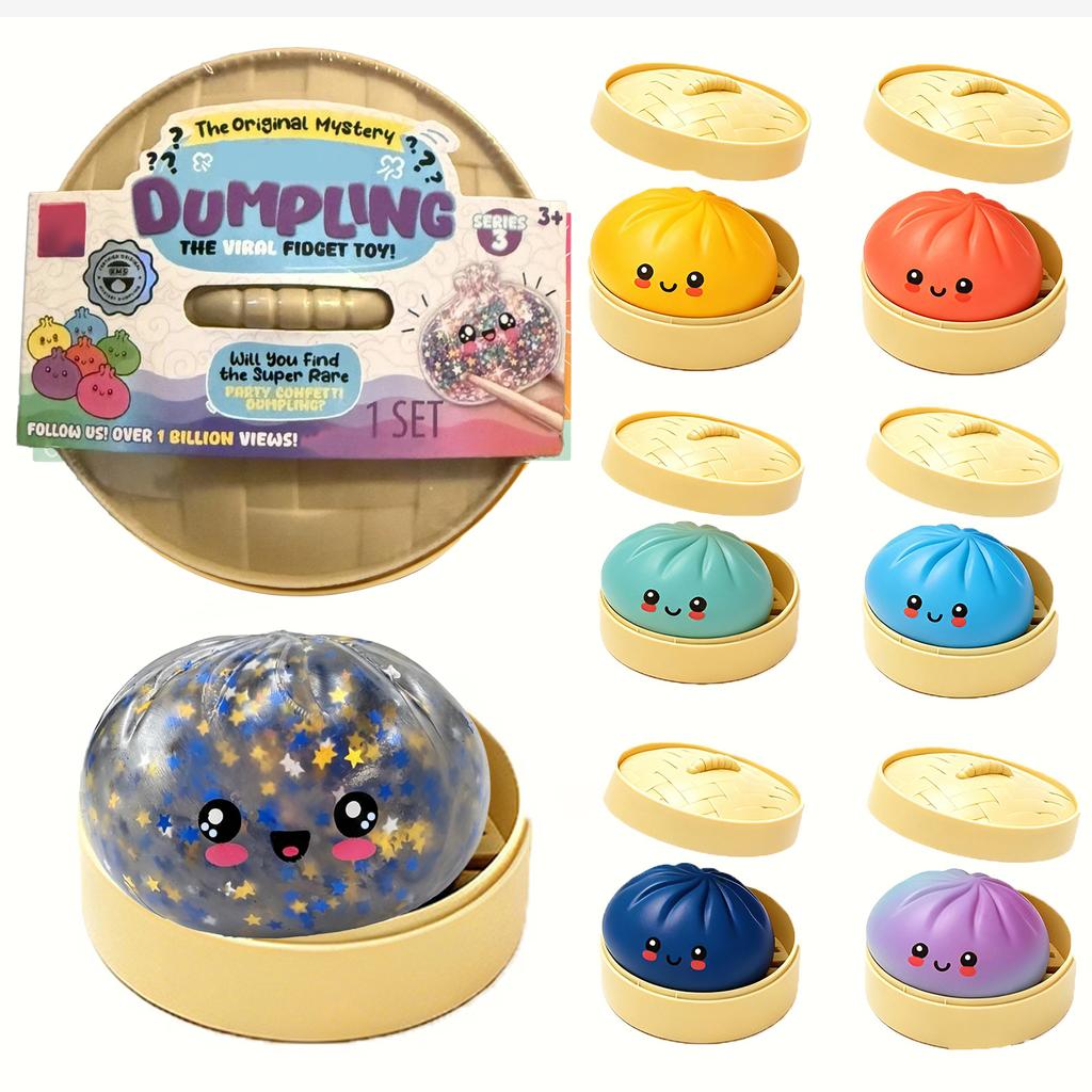 Colorful Stress Toy - 8.5 cm Soft Ball, Random Color
