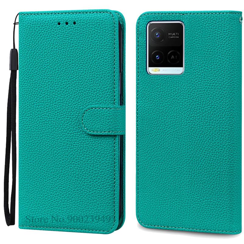 For Vivo Y21 2021 Y21S Deksel Lommebok Flipdeksel For Vivo Y33S Y33T Y32 Y21T Y21E Y21A Y21G VivoY21 Silikondeksel Coque Fundas Etui