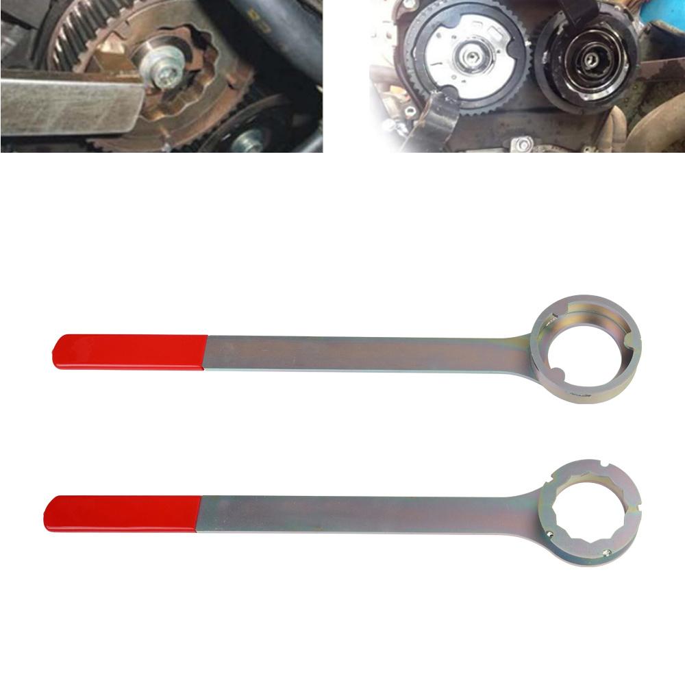 

2Pcs Intake/Exhaust Cam Sprocket Tool Wrench Holder Tool Kit for Subaru AVCS STD