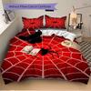 Spider Web Print 3Pcs Bedding Setduvet Cover With 2 Bedropillowcase Home Birthday Gift