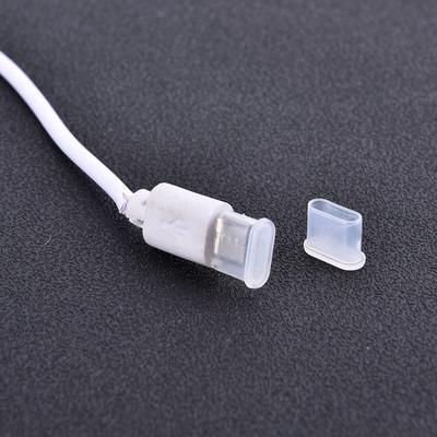 10X Type-C Dust Plug Usb Charging Port Protector Silicone Cover For Smart Phone
