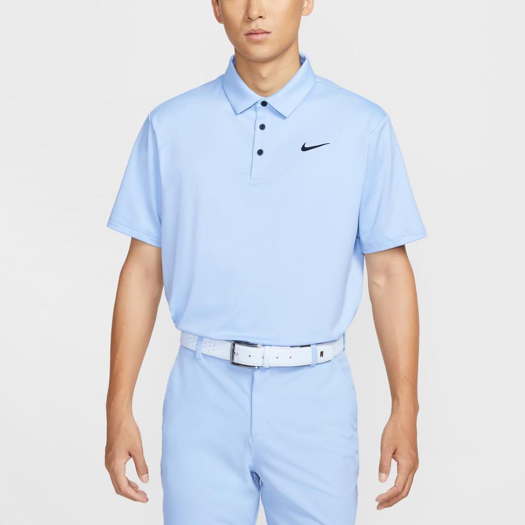 Nike Dri-Fit Solid Comfortable Simple Pullover Casual Short Sleeve Polo Shirt Men Tops FZ7482-440