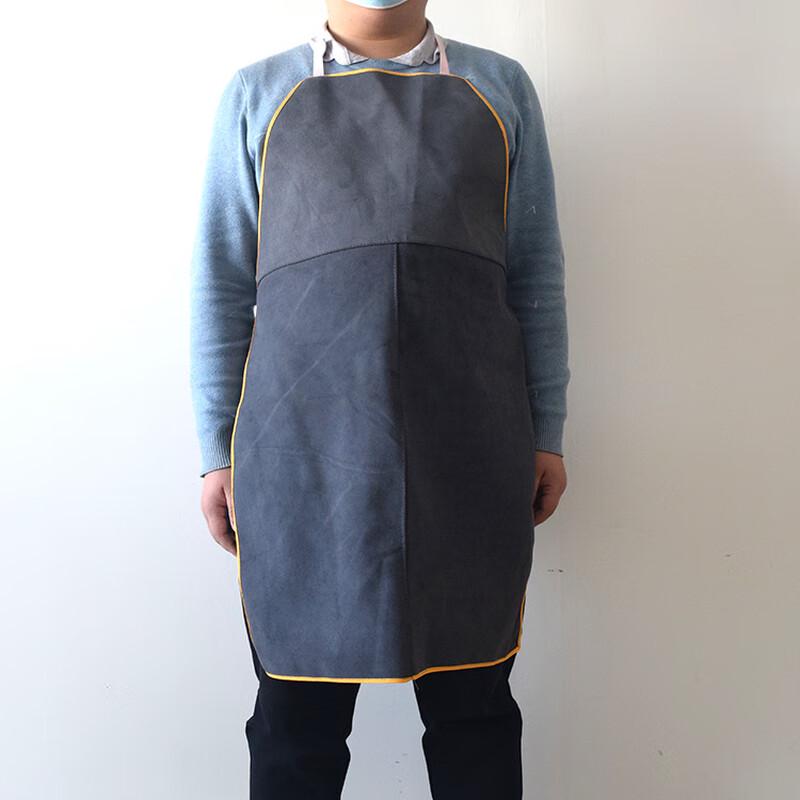 WEZHO Cowhide Welding Protective Apron