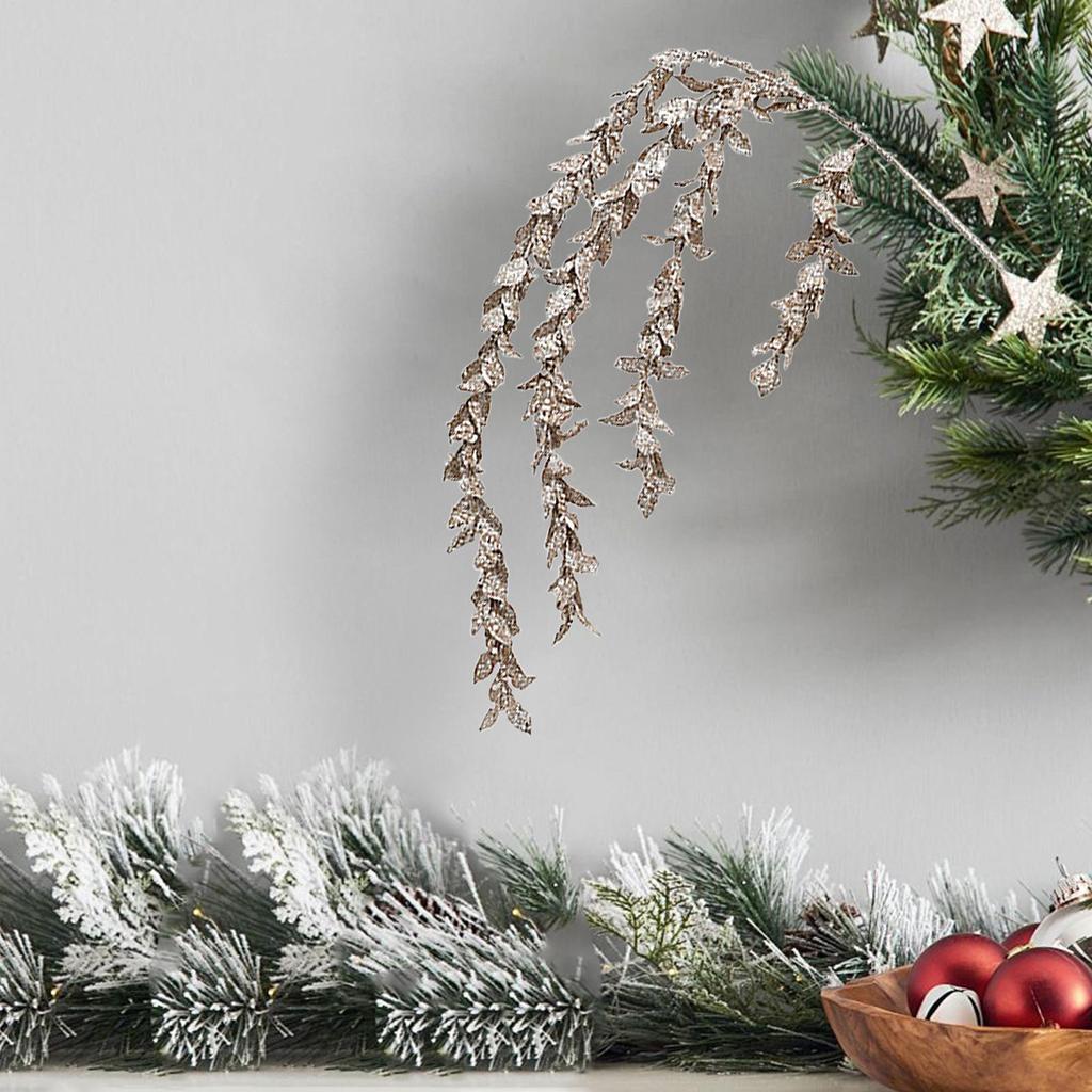 Christmas Tree Filler Garland Branches Stem Decorations Christmas Greenery For Crafts For Indoor Holiday Winter Fall Mantle