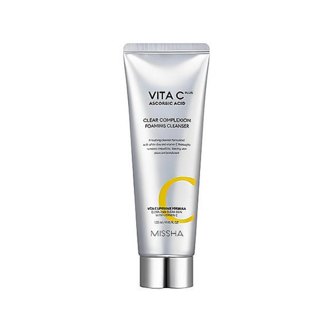 

[Missha] Vita C Clear Complextion Foaming Cleanser 120ml 120ml