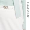 ELLASSAY Spring High-Waist Slit Midi Skirt