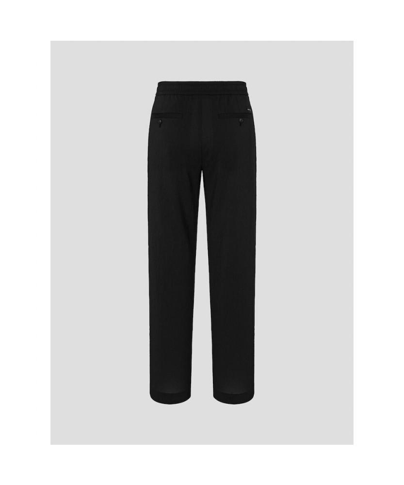 Binpolmen Summer Texture Comfort Fit Slacks Black