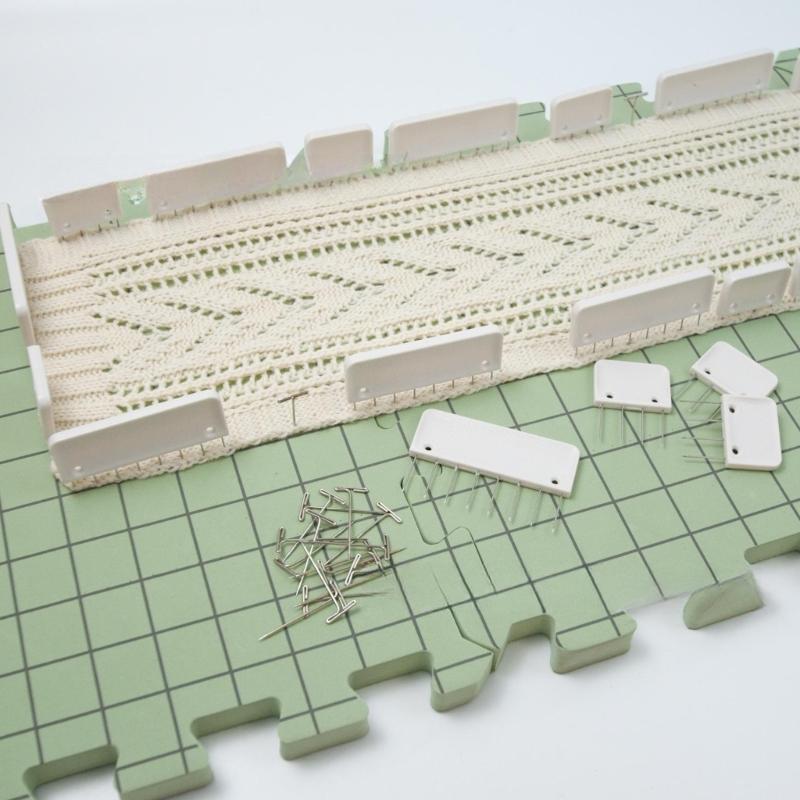 4/9 Peças Prancha de Bloqueio para Crochê Tapetes de Bloqueio Tapetes de Bloqueio para Tricô Placa com Grelhas Espessas Presente para Entusiastas de Artesanato