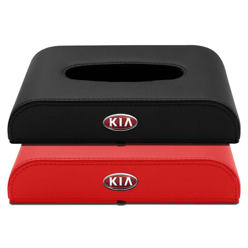 1pcs Car Tissue Box Holder Armrest Box Storage Case Car Styling for KIA Cerato Sportage R K2 K3 K5 RIO 3 4 Sorento Picanto