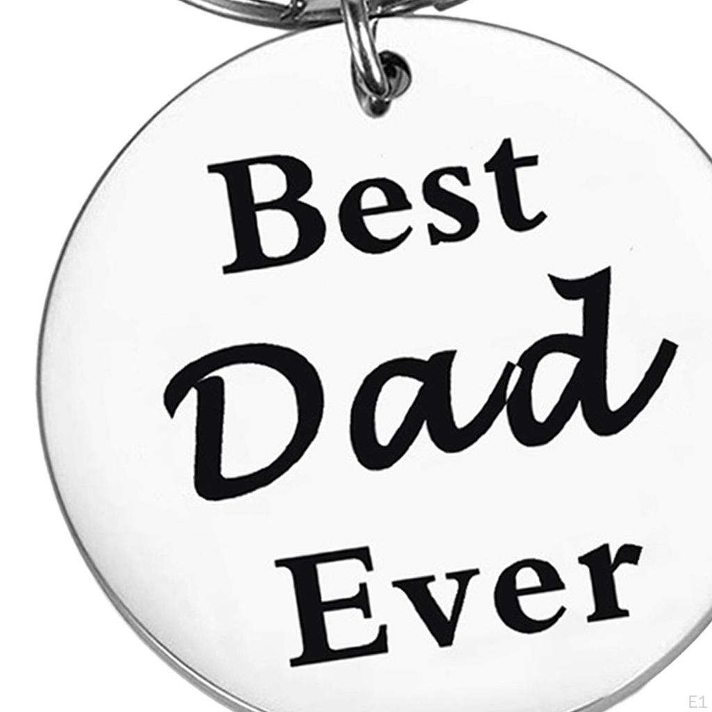Schlüsselanhänger Für Papa - Geschenk Für Vatertag & Geburtstag | Edelstahl Tochter Geschenk