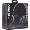 Casque filaire monitoring - T'nb - Studio - Jack 3,5mm + 6,35mm - Arceau réglable - Pliable - Noir
