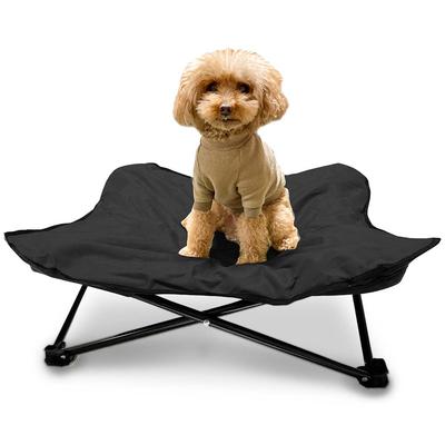 Shinsei International Iris Plaza Dog Outdoor Bed, Wanwan Pet Cot, Medium, 1011199012, Black