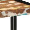 Coffee Table 40 X 40 X 38 Cm Solid Upcycled Wood