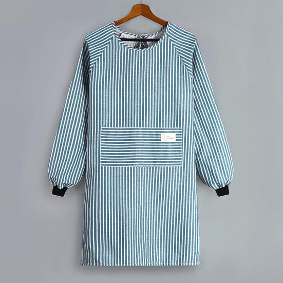 Kuchyňská zástěra Unisex čisticí zástěra Nastavitelná zádová bandáž Kuchyňská pracovní zástěra pro domácnost