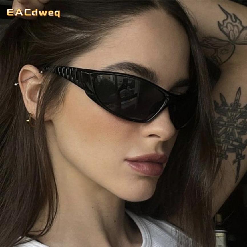 New Popular Women'S Sunglasses Punk Sunglasses Unique Oval Sun Glasses Men Goggle Shades Colorful Mirror Fashion  Eyewear