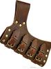 Medieval Renaissance Adjustable Leather Sword Scabbard & Belt Costume Accessory