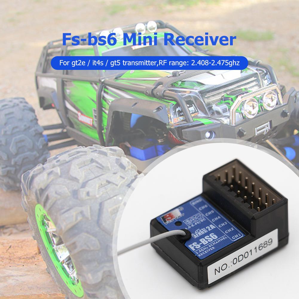 FlySky FS-BS6 6Channel Mini Receiver for GT2E/IT4S/GT5 Transmitter RC Car Parts