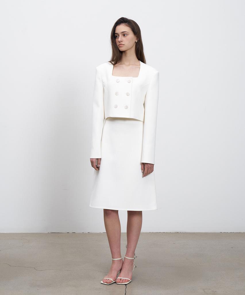 Rene J A Line Classic Midi Skirt