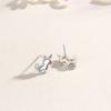 Regenbogen Einhorn Ohrringe Damen Koreanische Version Kreatives Nischen Design Gefühl ins Wind Ohr Schmuck