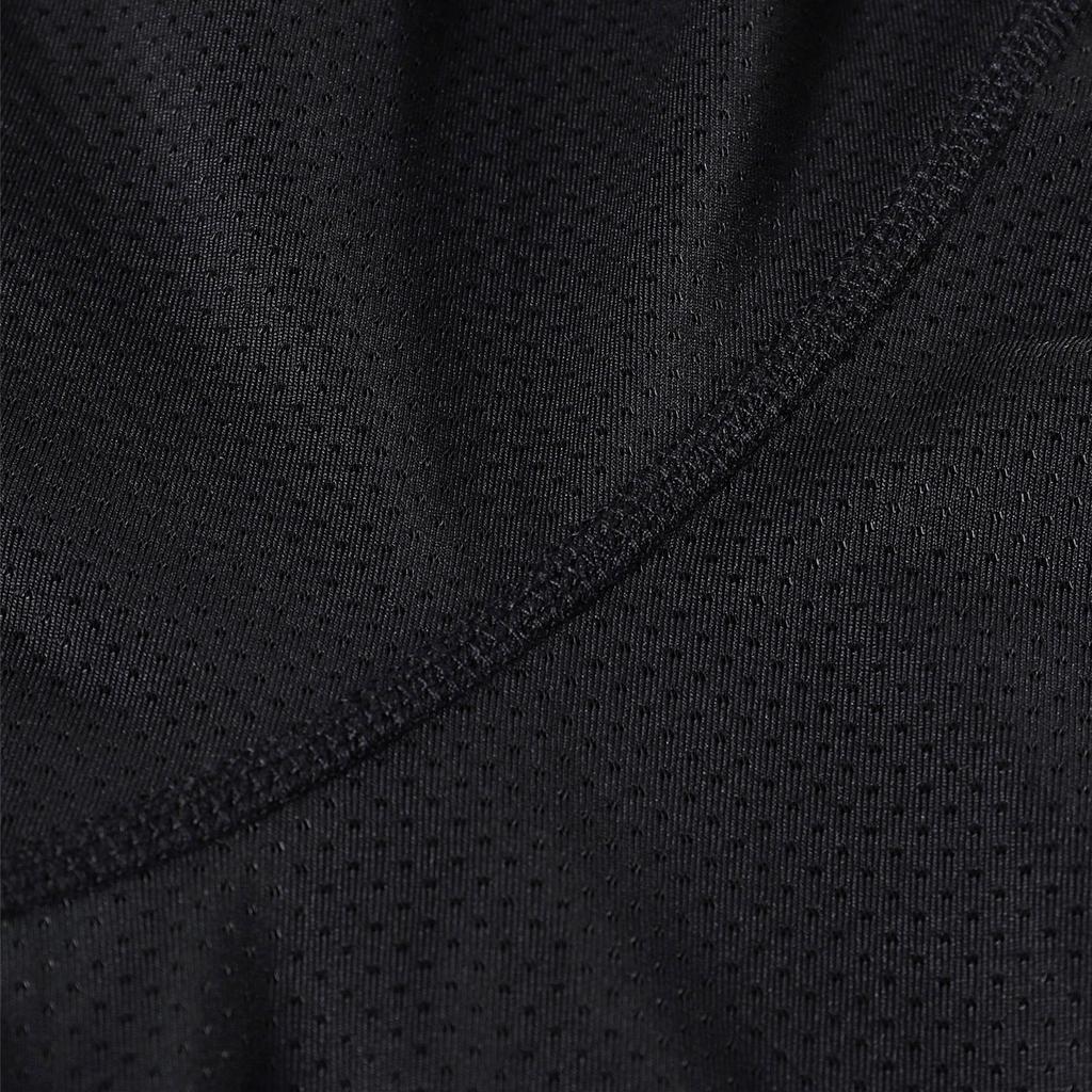 2-In-1 Men Running Shorts with Zipper Pockets Quick Dry Exercise Shorts for Training Gym Workout