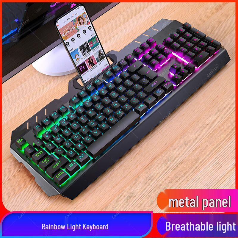 Esports Gaming Wired Keyboard, Mouse, and Headset Set