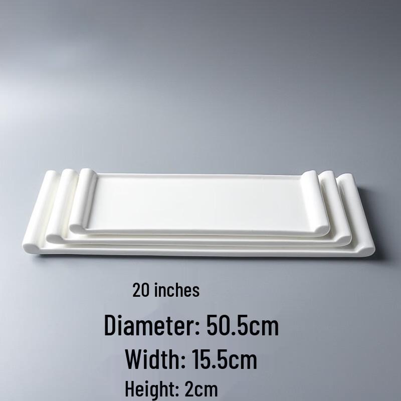 ZISIZ Ceramic Rectangular Serving Platter