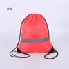 Pack Drawstring Backpack Bag with Reflective Strip String Backpack Cinch Sacks Bag Bulk for School Yoga Sport Gym Traveling