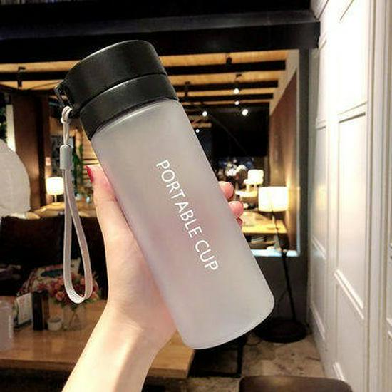 Large Capacity, Durable Sports Water Bottle for Students - Korean Style