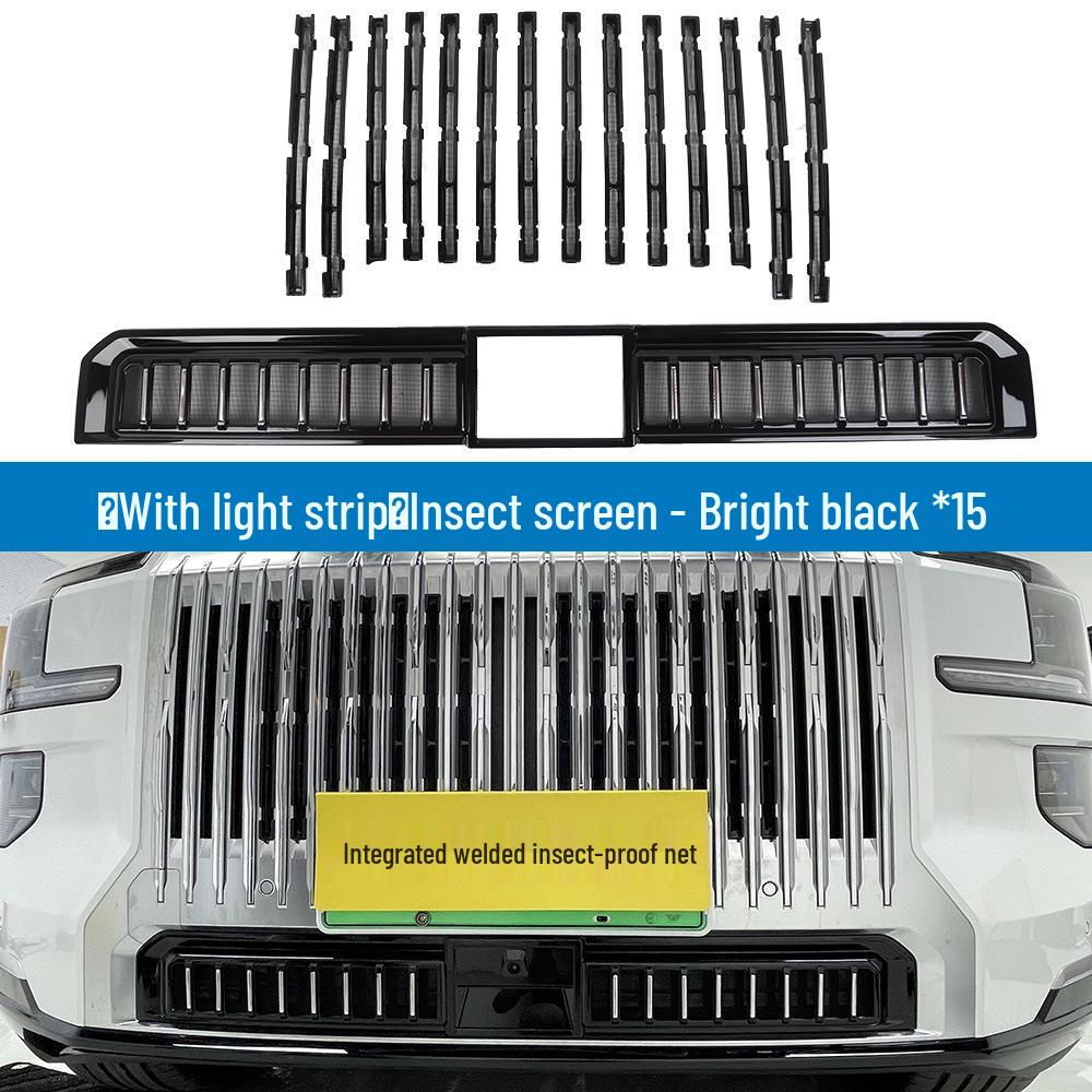 Zeekr 25 Insect Net: Easy Clip-on Front Grille Radiator Protector, No Disassembly Needed.