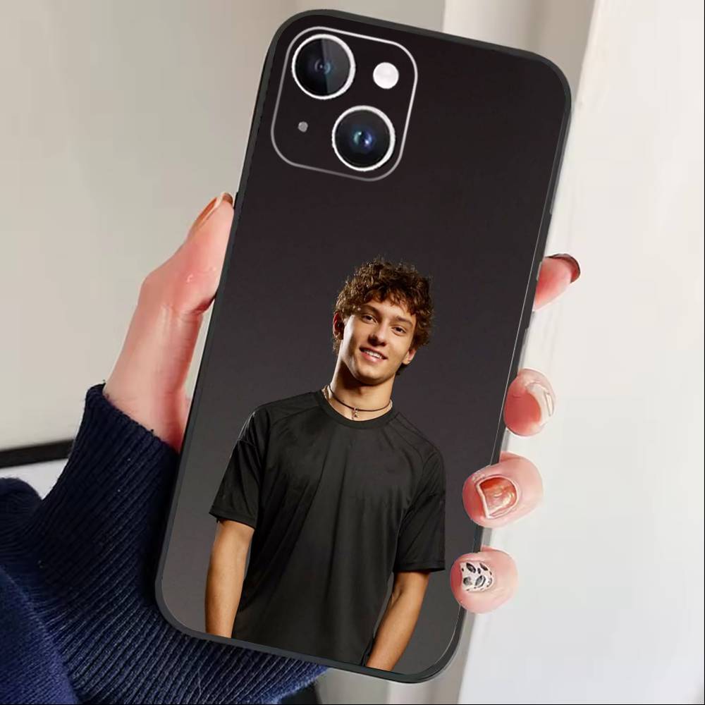 H-Kimi Cool A-Antonelli Handyhülle Für iPhone17,16,15,14,13,12 Plus,Max Weiches Silikon Schwarze Hülle