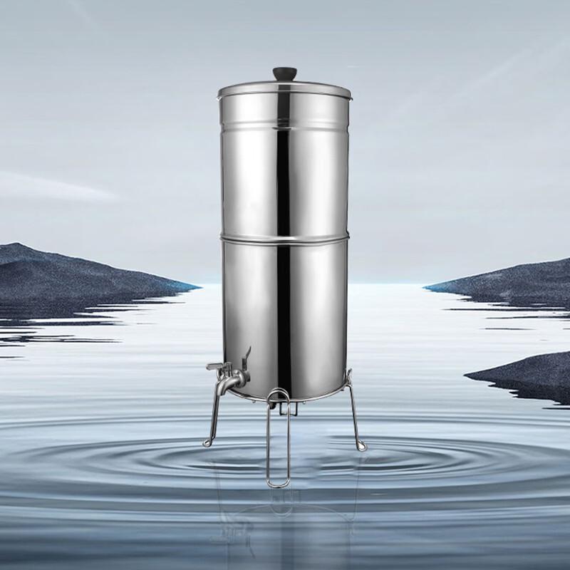 LISM Stainless Steel Gravity Water Filter