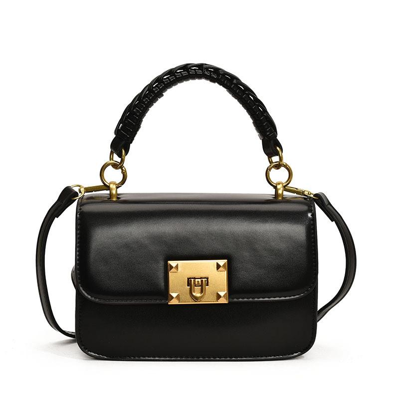 Ielgy Spring Summer Fashion Portable Small Square Bag All-Match Shoulder Messenger Bag