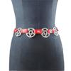Y2K Pentagram Metal Chain  for Women Streetwear Dress Waist Accessory
