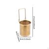 Deep Fry Basket Kitchen Colander with Handle Pasta Strainer for Hotel Dining Room