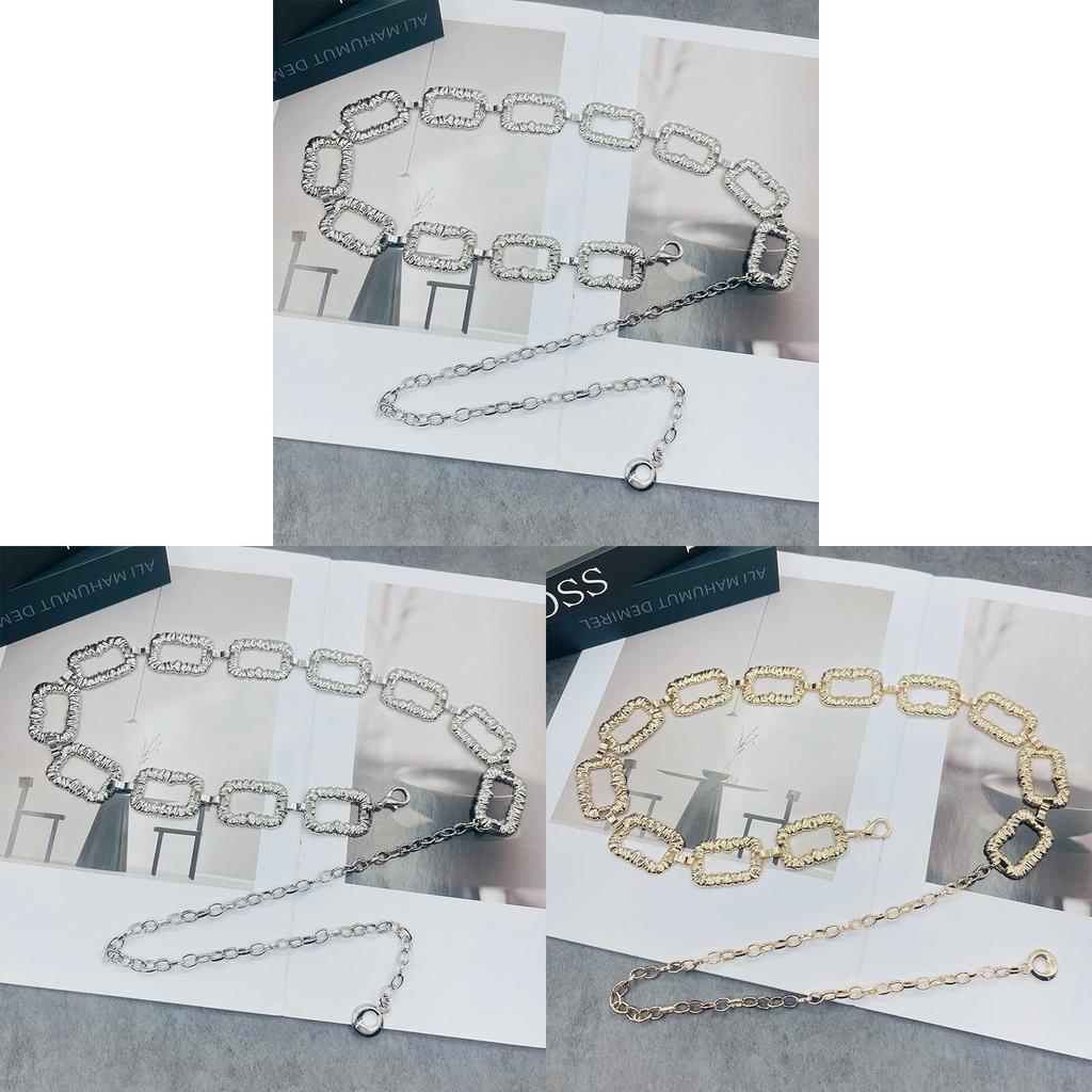 Metal Waist Chain For Women With Punk Style Elegant Belt Accessory For Dress And Suit