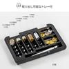 Hachibanya Portable Cash Box with Dial Lock, B5 Size, for Accounting, Office, Simple Safe, Piggy Bank, Steel, Home Use, Approx. W25 X D18 X H9cm, M250