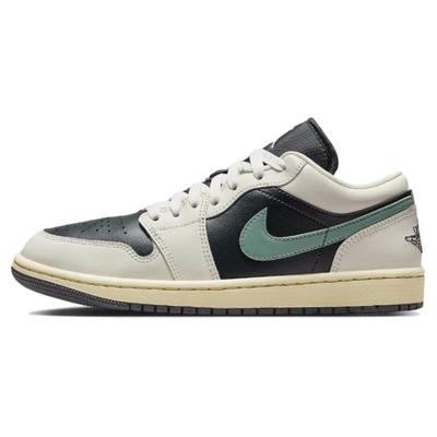 Air 1 Low Jade Smoke Mujer Zapatillas Negro Antracita Vela DC0774-001