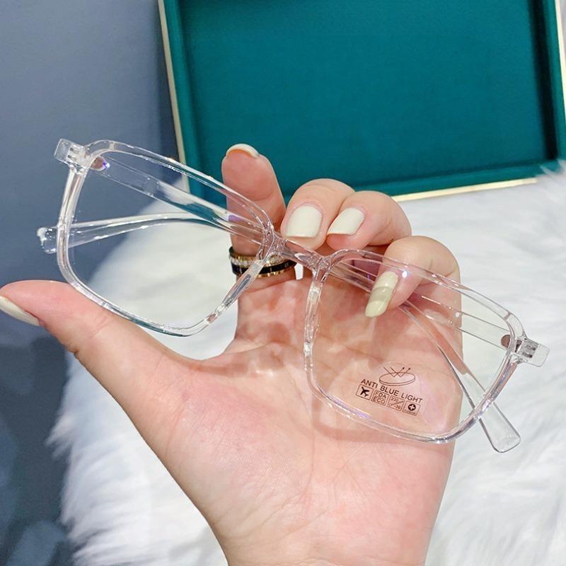 Square TR90 Frame Fashion Glasses Computer Anti-Radiation Eyewear for Men Women